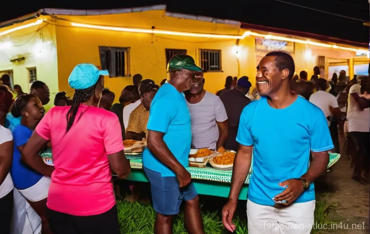 세인트루시아 vs 바베이도스 여행 비교 - **St. Lucia - Pitons Adventure Vista:**
    "A male and female hiker, both in their late 20s, wearin...