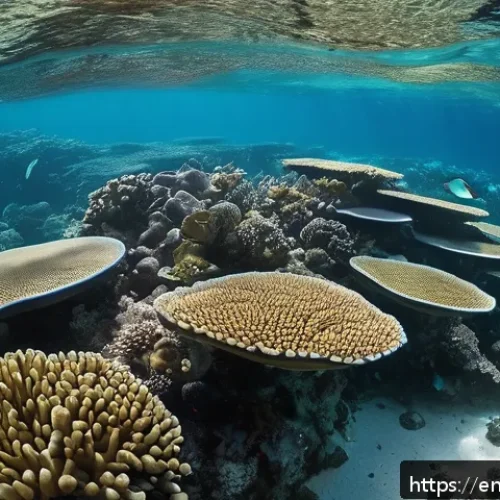 세인트루시아 스노클링 명소 - A serene underwater scene showcasing Saint Lucia&rsquo;s hidden coral gardens, featuring vibrant and healt...